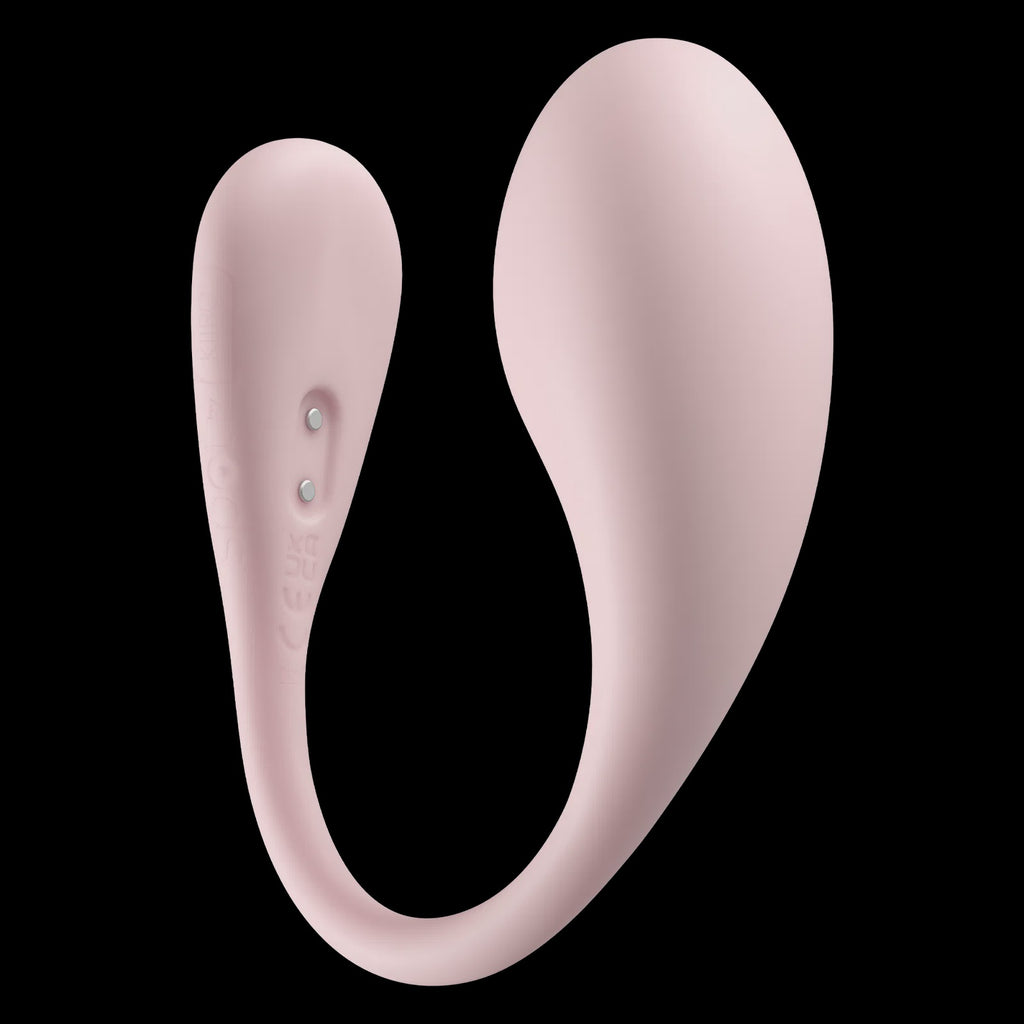 KIIROO Spot  Draagbare Interactieve Ei-vibrator  Kiss Me Pink