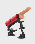 ZSEX - Dubbele Zuignap Fuckmachine - Rood