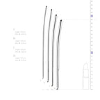 Sinner - Metalen Dilator Set 4-7mm - 4 Stuks