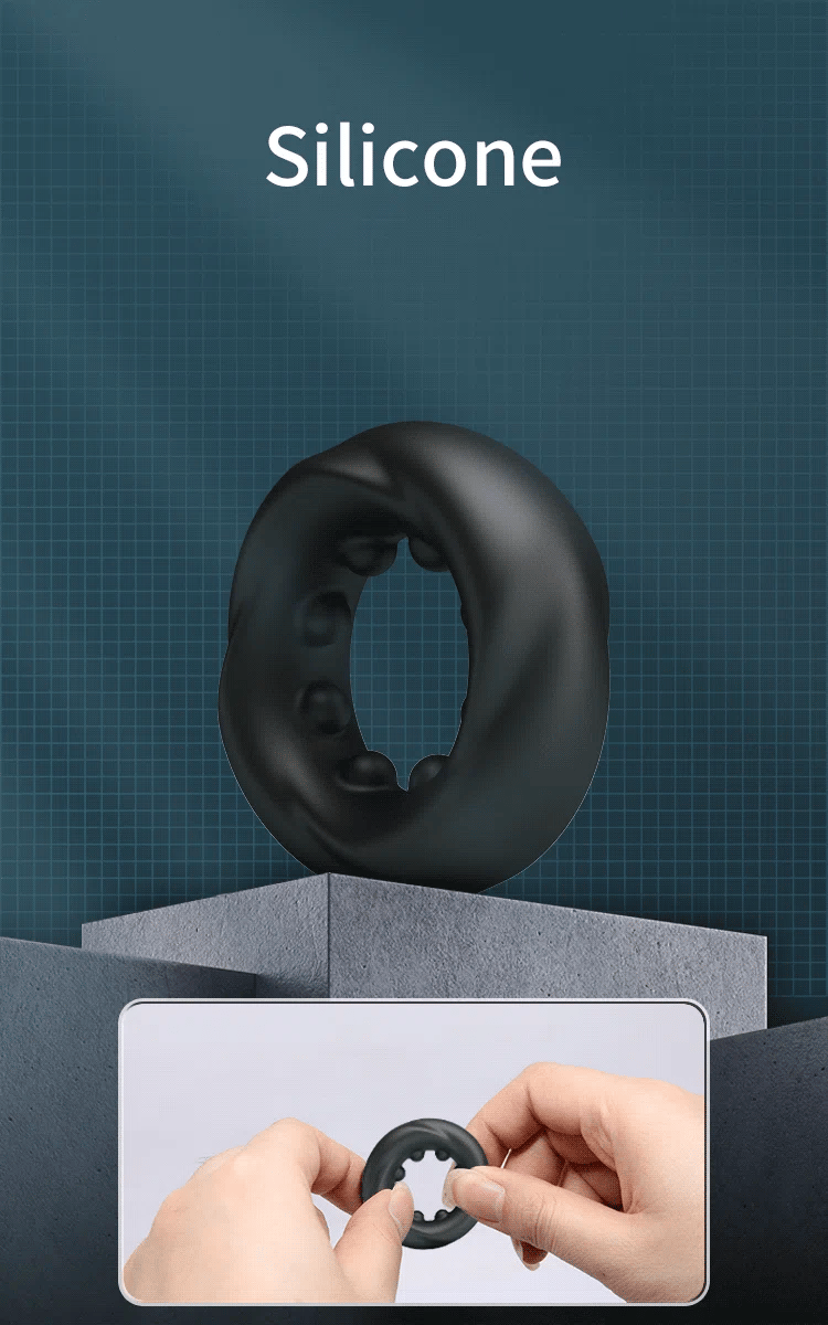 Crazy Bull Daquez Super Soft Siliconen ring - Model 4