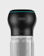 KIIROO  Feel Pocket Stroker Crystal + Powerblow Combo  Zwart/Transparant