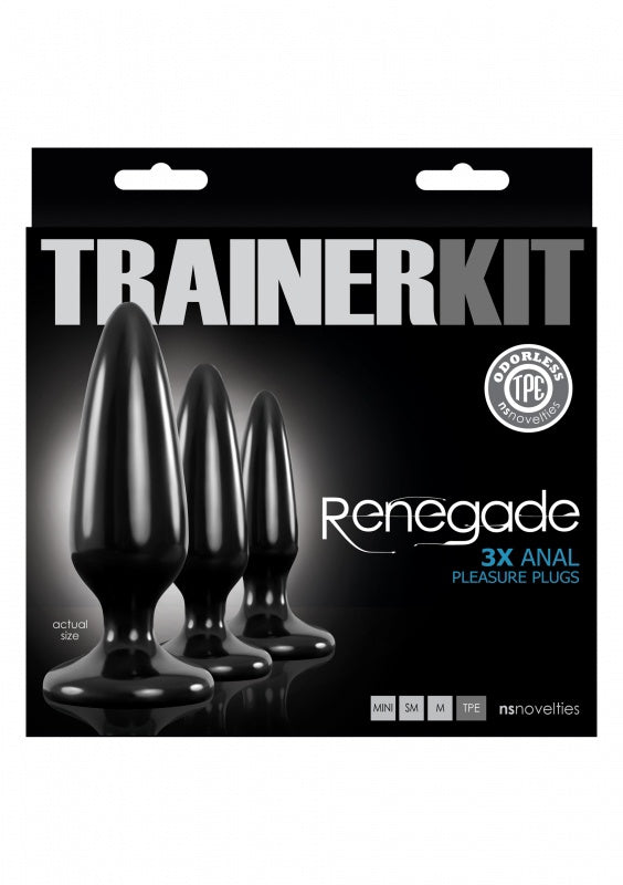 Pleasure Plug 3pc Trainer Kit