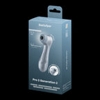 Satisfyer - Battery Series - Pro 2 Generation 2 - Air Pulse Vibrator - Ice Blue