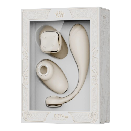 ZALO - Deya - Draagbare vibrator – Ivoorwit