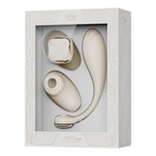 ZALO - Deya - Draagbare vibrator – Ivoorwit