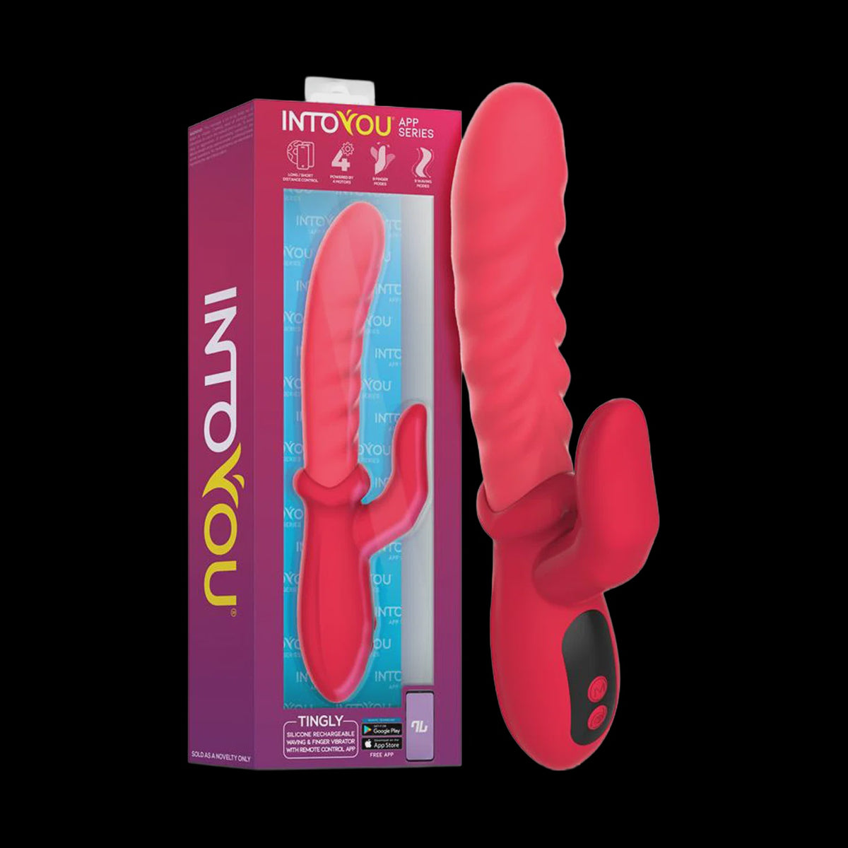 IY - Tingly - Vibrator en vinger met app-bediening