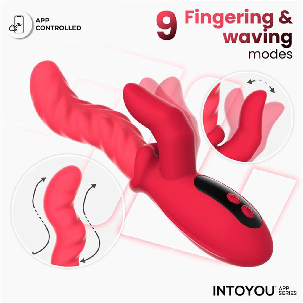 IY - Tingly - Vibrator en vinger met app-bediening