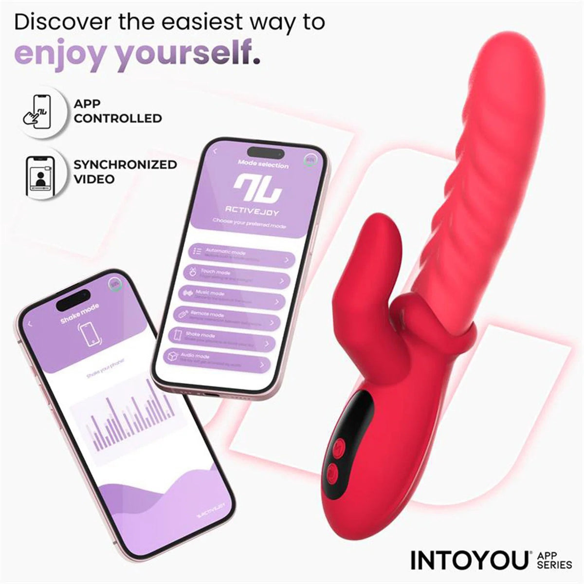 IY - Tingly - Vibrator en vinger met app-bediening