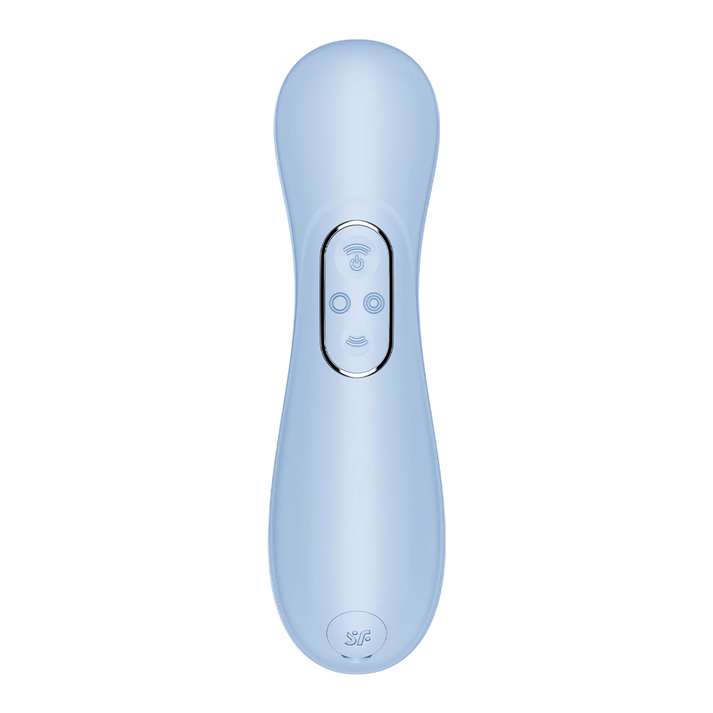 Satisfyer Pro 2 Generation 4 Double Air Pulse Vibrator (with App Control) - Serene Blue