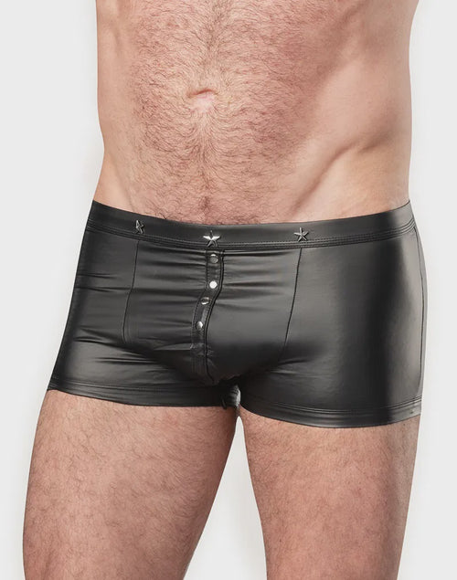 Amorable by Rimba - Wetlook Shorts - Zwart