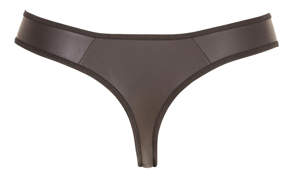 Trendy Herenslip met Transparant Kruis