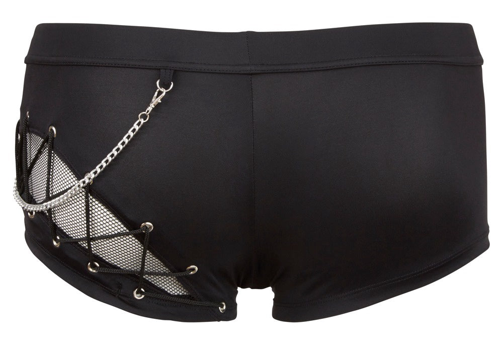Stijlvolle Visnet Shorts met Rits