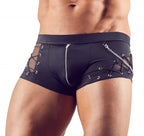 Stijlvolle Visnet Shorts met Rits