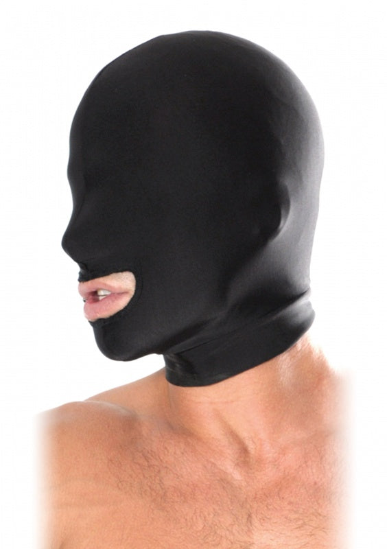 Fetish Spandex Open Mondkap