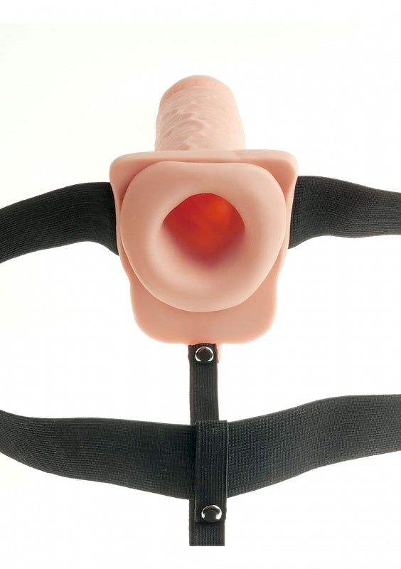 11" Hollow Recharge Strap On