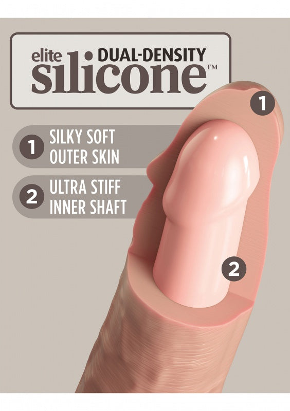Inch 2Density Silicone Cock