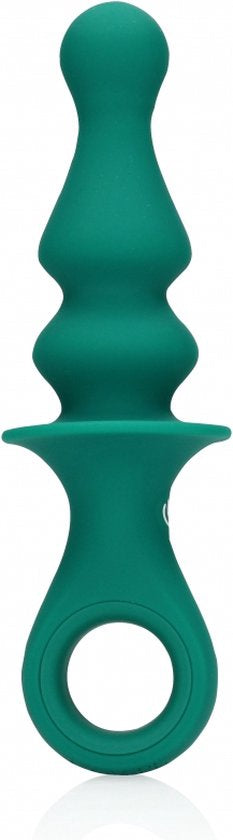 Pionvormige anale vibrator pauw pluim