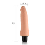 Real Feel Realistische Vibrerende Dildo 4 x 20 cm - beige