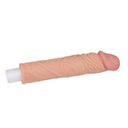PENIS SLEEVE ADD 2" PLEASURE X TENDER NATURAL