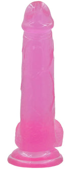 DILDO 8" JELLY NOPPEN