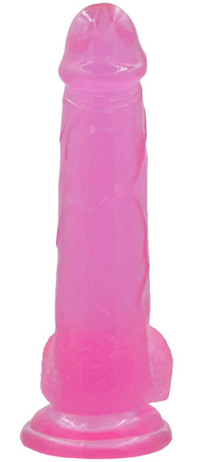 DILDO 8" JELLY NOPPEN