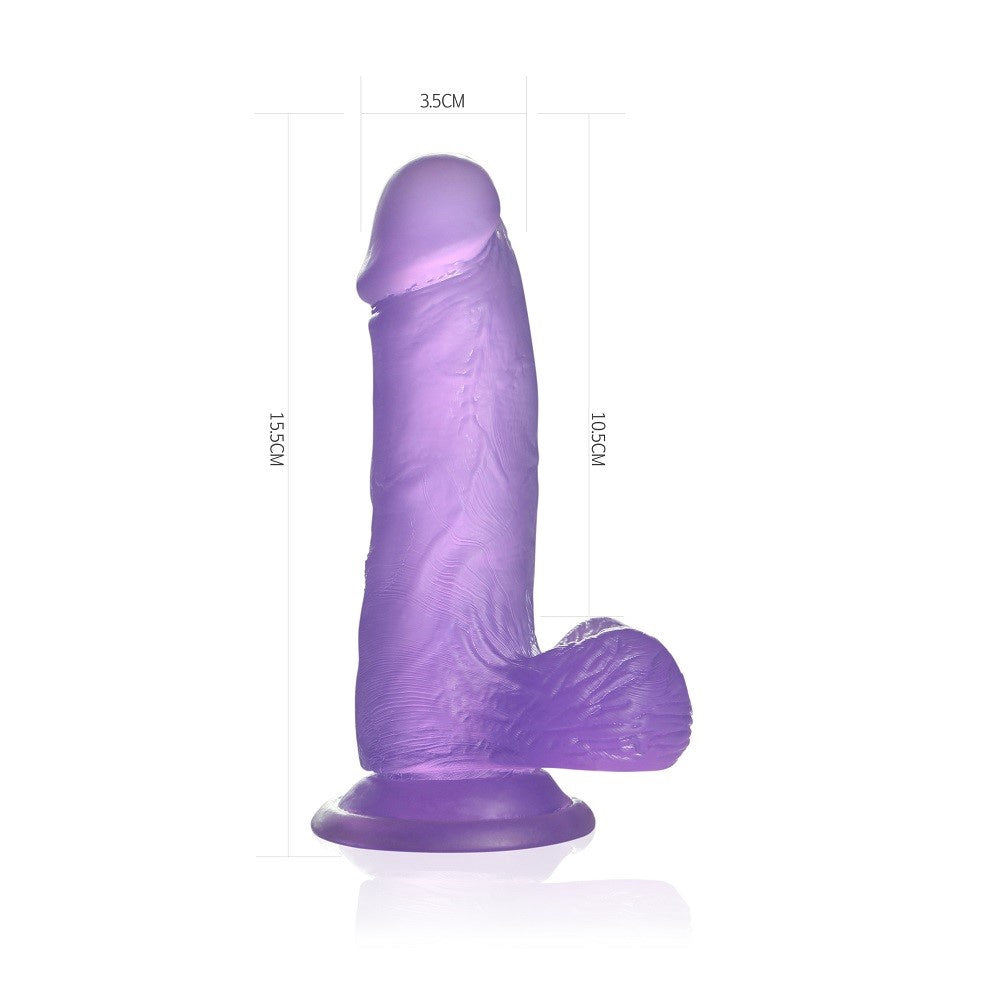 DILDO 6'' JELLY STUDS PAARS