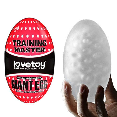 LoveToy - Giant Egg - Masturbatie Ei Rood