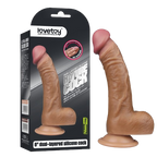 Lovetoy  Dildo Dubbel Gelaagd Silicone 8.0"