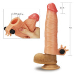 Revolutionaire Silicone Nature Extender + 1,5″ penisverlenging vibratie