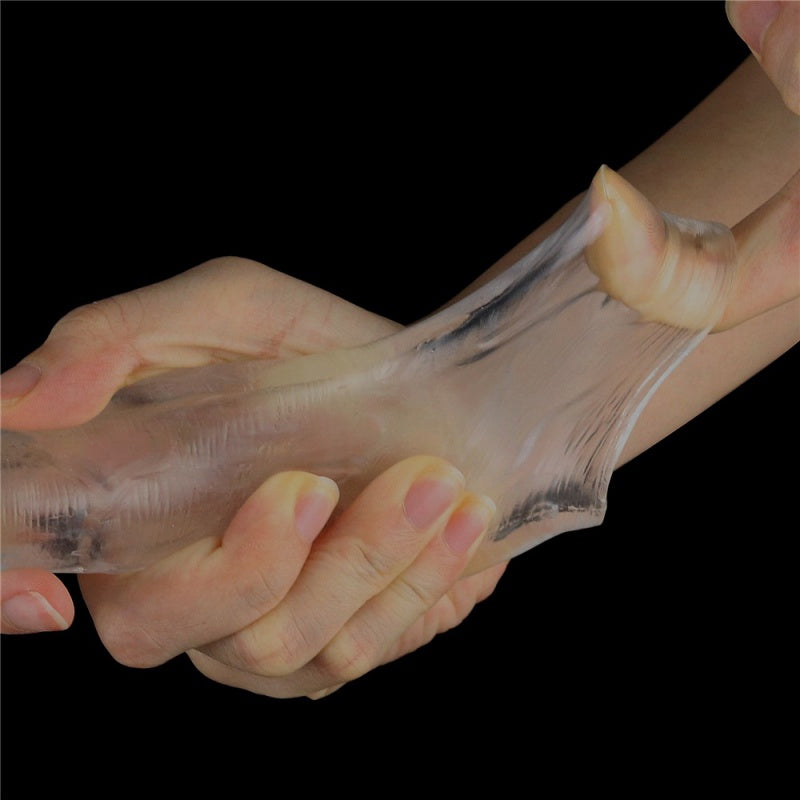 LoveToy - Flawless Clear Penis Sleeve + 5 cm