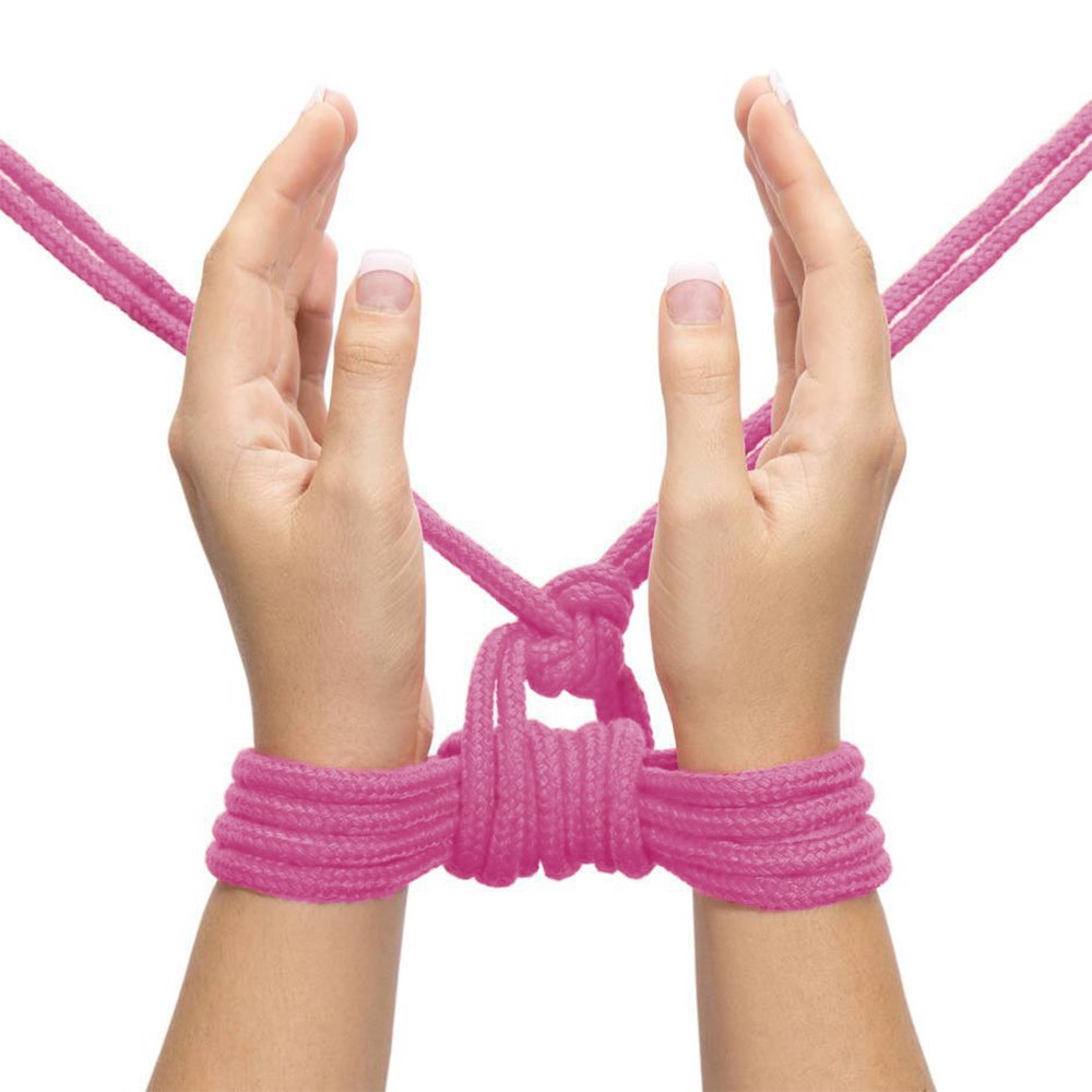 Fetish Bondage Touw 10m Roze