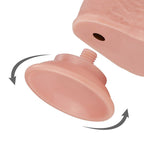 Lovetoy Sliding Skin Dildo 8"