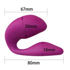 O Sensual Double Rush - Partner vibrator