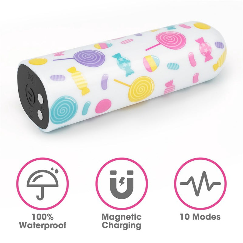 OPLAADBARE LOLLY MASSAGER MINIVIBRATOR