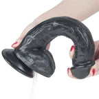 11'' SPUITENDE DILDO BLACK
