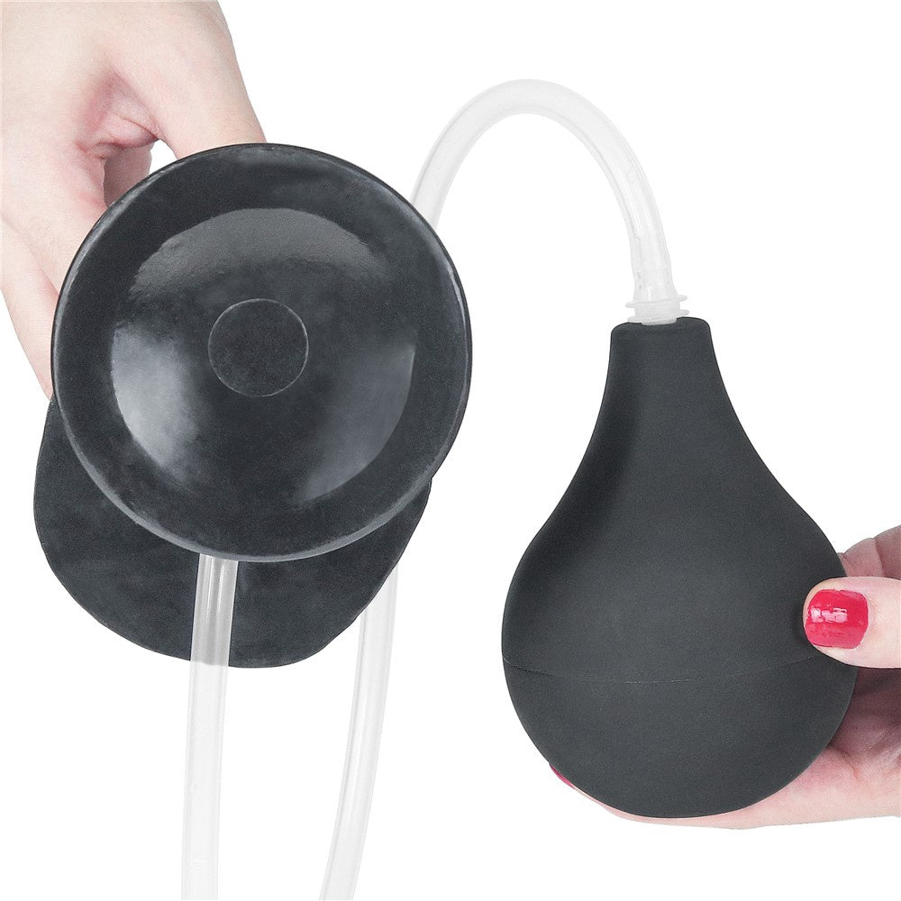 11'' SPUITENDE DILDO BLACK