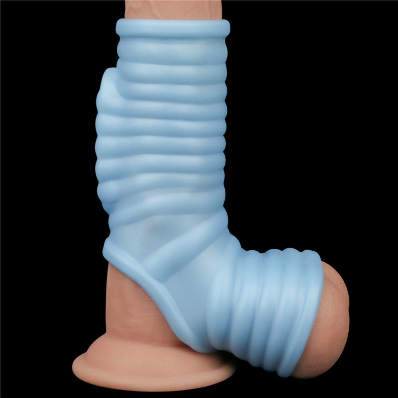 TRILLENDE GOLF RIDDERSRING MET SCROTUM SLAAP