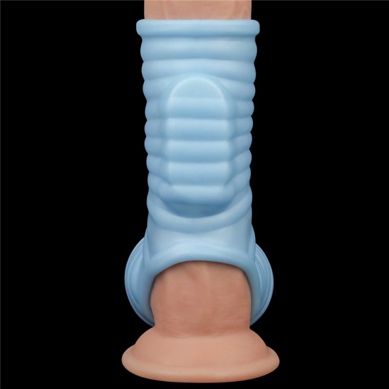 TRILLENDE GOLF RIDDERSRING MET SCROTUM SLAAP
