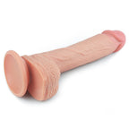 Lovetoy Adult Toy Woman Toy 8.5'' Dual-layered Silicone Dildo (Flesh)