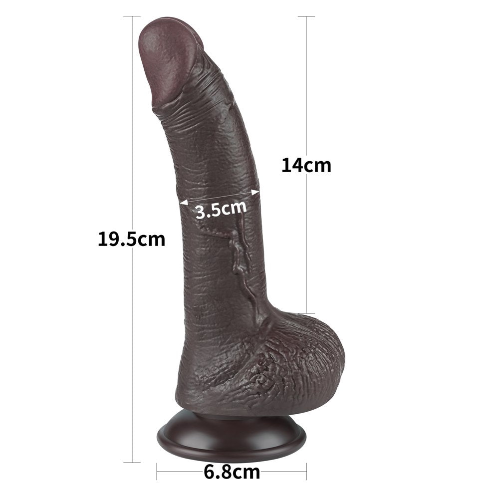 Lovetoy Aftrekbare Dildo 7"