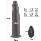 Lovetoy 9"roterende vibrator