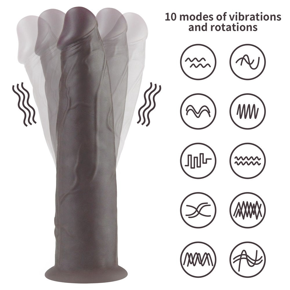Lovetoy 9"roterende vibrator