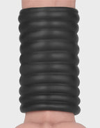 LoveToy Wave Knights Ring  Vibrerende Penis Sleeve (Ø 3,7 cm) Zwart