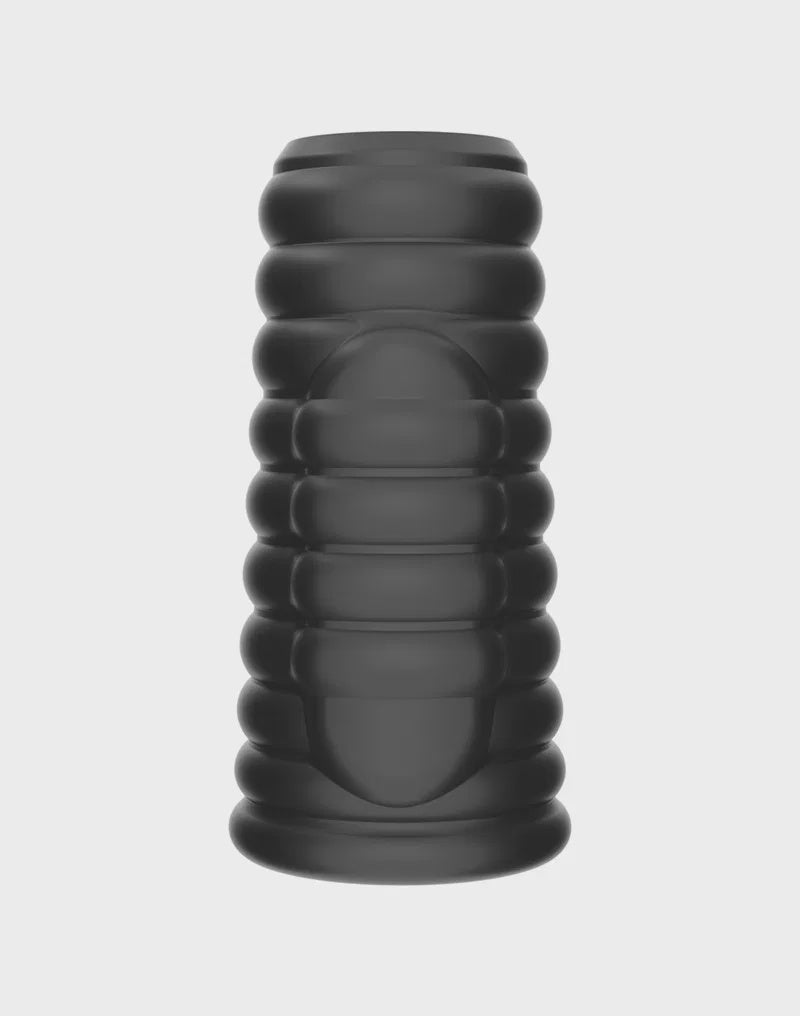 LoveToy Wave Knights Ring  Vibrerende Penis Sleeve (Ø 3,7 cm) Zwart