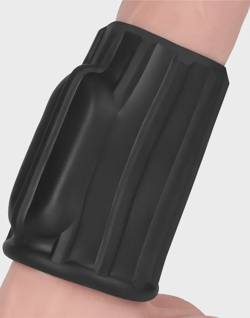 LoveToy  Ridge Knights Ring  Vibrerende Penis Sleeve (Ø 3,7 cm)