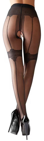 Cottelli Openkruis-panty Jarratelbanden