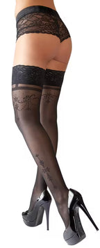 Cottelli Hold-ups Fijn Gebloemd