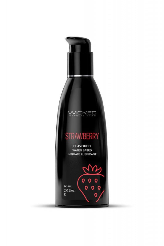 WICKED AARDBEI GLIJMIDDEL 60ML