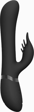 Chou G-Spot Rabbit & Clitoral Stimulator Black