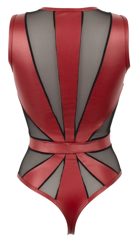 Trendy Body Metallic Rood / Transparant